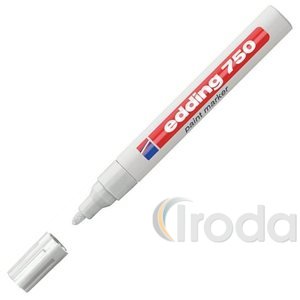 Lakkmarker 750-49 kerek hegy 2-4mm fehér Edding