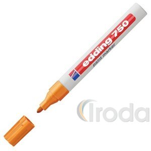 Lakkmarker 750-06 kerek hegy 2-4mm narancs Edding