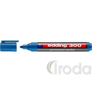 Filctoll Edding 300 kerek alkoholos 1,5-3mm világoskék