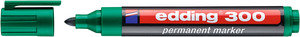 Filctoll 300 kerek alkoholos 1,5-3mm zöld Edding