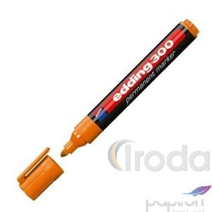 Filctoll Edding300 kerek alkoholos 1,5-3mm narancssárga