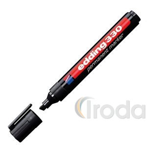 Filctoll 330 vágott alkoholos 1-5mm fekete Edding