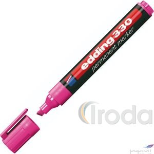 Filctoll Edding 330 vágott alkoholos 1-5mm rózsa