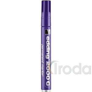 Filctoll alkoholos Edding 2000, kerek hegy, fém test, lila