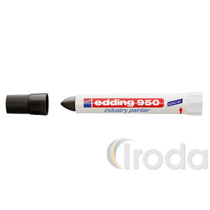 Edding 950 ipari jelölőkréta, festékpaszta fekete