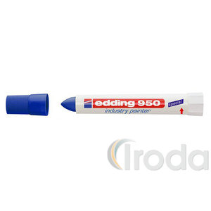 Edding 950 ipari jelölőkréta, festékpaszta kék