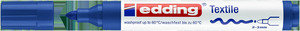 Edding 4500 textilfilc kék