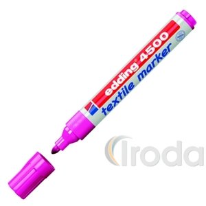 Edding 4500 textilfilc rózsaszín