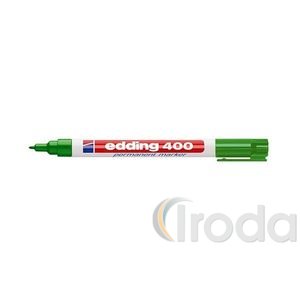 Filctoll Edding 400- alkoholos kerek 1mm zöld