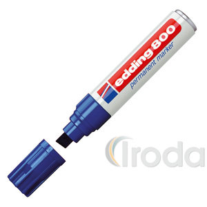 Edding 800 alkoholos marker vastag kék