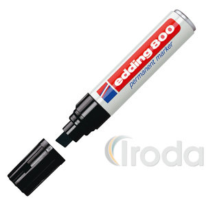 Edding 800 alkoholos marker vastag fekete