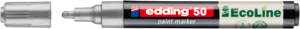 EDDING 50 Lakkmarker, kerek 2-3mm ir&oacute;cs&uacute;cs, ez&uuml;st