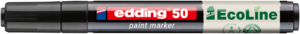 EDDING 50 Lakkmarker, kerek 2-3mm ir&oacute;cs&uacute;cs, fekete