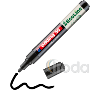 EDDING 50 Lakkmarker, kerek 2-3mm ir&oacute;cs&uacute;cs, fekete