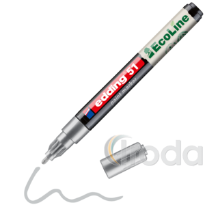 EDDING 51 Lakkmarker, kerek 1-2mm ir&oacute;cs&uacute;cs, ez&uuml;st