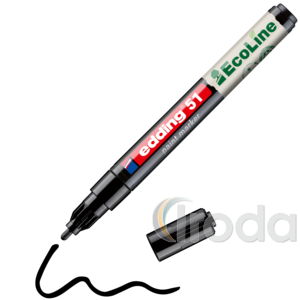 EDDING 51 Lakkmarker, kerek 1-2mm ir&oacute;cs&uacute;cs, fekete