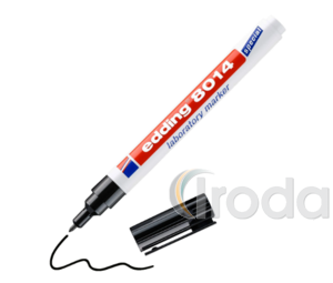 EDDING 8014 Labor marker, 1.0 mm, fekete