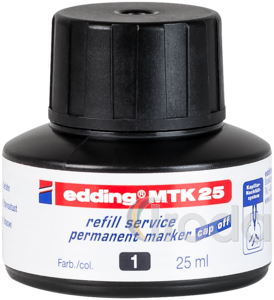 EDDING MTK25 permanent utántöltő tinta fekete