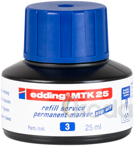 Edding MTK25 permanent utántöltő tinta KÉK