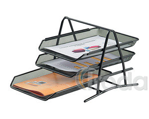 Iratt&aacute;lca f&eacute;mh&aacute;l&oacute;s A4 3-r&eacute;szes fekete Official