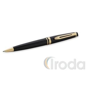 Waterman Expert III. golyóstoll, Lakk fekete, arany klipsz S0951700