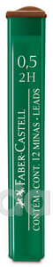 Faber-Castell Nyomósiron betét 0,5mm POLYMER 2H  (OF/9125 2H)