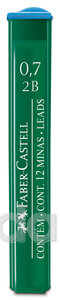 Faber-Castell Nyomósiron betét 0,7mm POLYMER 2B  (OF/9127 2B)