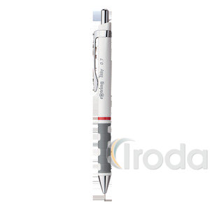 Nyomósirón, 0,7 mm, rOtring Tikky, fehér