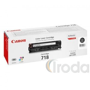 Canon CRG718 Toner Black /eredeti/ LBP7200