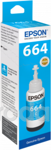 Tinta Epson T66424 (No.664) eredeti, cián