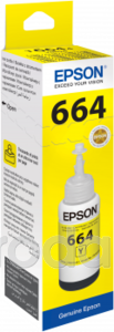 Tinta Epson T66444 (No.664) eredeti, sárga