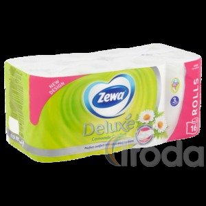 Egészségügyi papír Zewa Deluxe Kamilla/fehér 3 rétegű toalettpapír 16 tekercs