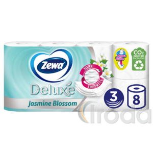Eü.papír Zewa 8 tekercs 3réteg sárga/jázmin