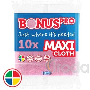 Bonus PRO MAXI Általános törlőkendő pink 10/1 HoReCa - HACCP