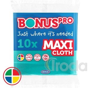 Bonus PRO MAXI Általános törlőkendő zöld 10/1 HoReCa - HACCP