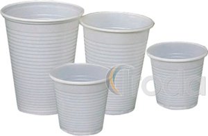 Műanyagpohár 1dl víztiszta, 100db/csomag