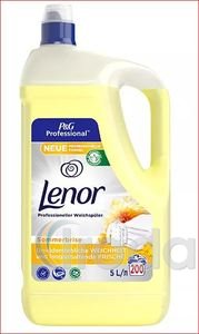 Lenor Professional Summer Breeze öblítő , 5L , 200 öblítés, sárga