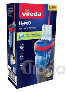Vileda H2PrO lapos felmos&oacute; szett, 4 r&eacute;szes, dobozban