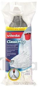 VILEDA Classic Gyorsfelmosó fej, nyél nélkül, pamut, 160g, fehér, csavaros nyélhez