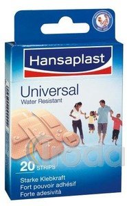 Hansaplast Universal 20db vízlepergető (assorted, 4 méret)