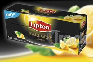 Tea Lipton earl grey Lemon 25x1,5gr