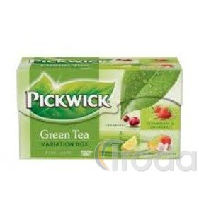 Pickwick zöld tea 30g Gyümölcs variációk (kókusz, vörösáfonya, eper-citromfű