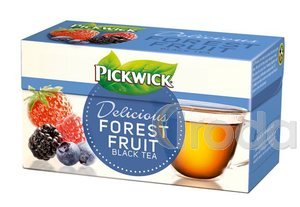 Tea Pickwick fekete tea, erdei gyümölcs ízzel 20x1,5gr