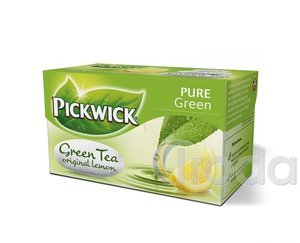 Tea Pickwick, zöld tea, citrom aromával, 20x2gr