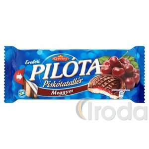 Pilóta piskóta tallér meggy 147g