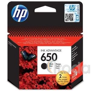 HP No.650Bk CZ101AE fekete tintapatron