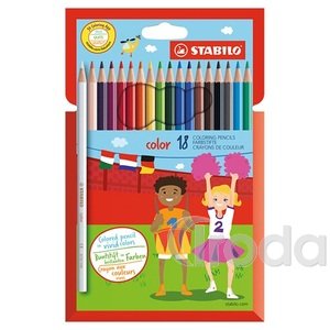 Színesceruza készlet Stabilo Color 18 db-os