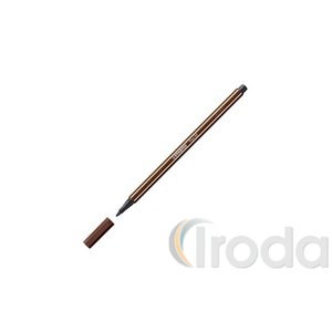 Rostirón Stabilo Pen 68 1.0 mm barna