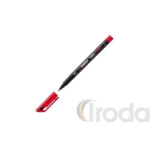 Permanent marker Stabilo OHPen 842 F piros