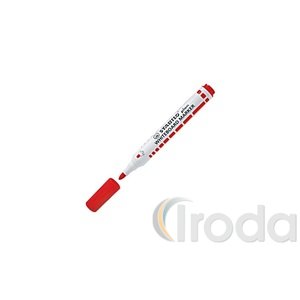 Táblamarker Stabilo Plan kerek piros